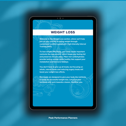 Peak Performance Planners (Planners Bundle)